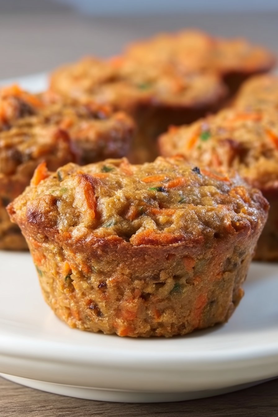 Beef and Carrot Muffins for Dogs serving