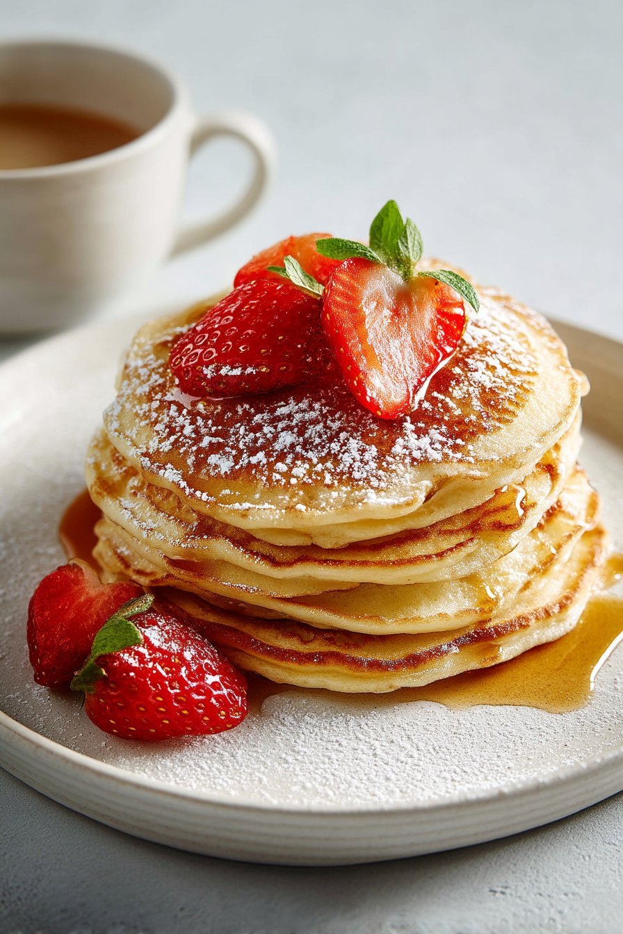 Pancakes for Dogs serving