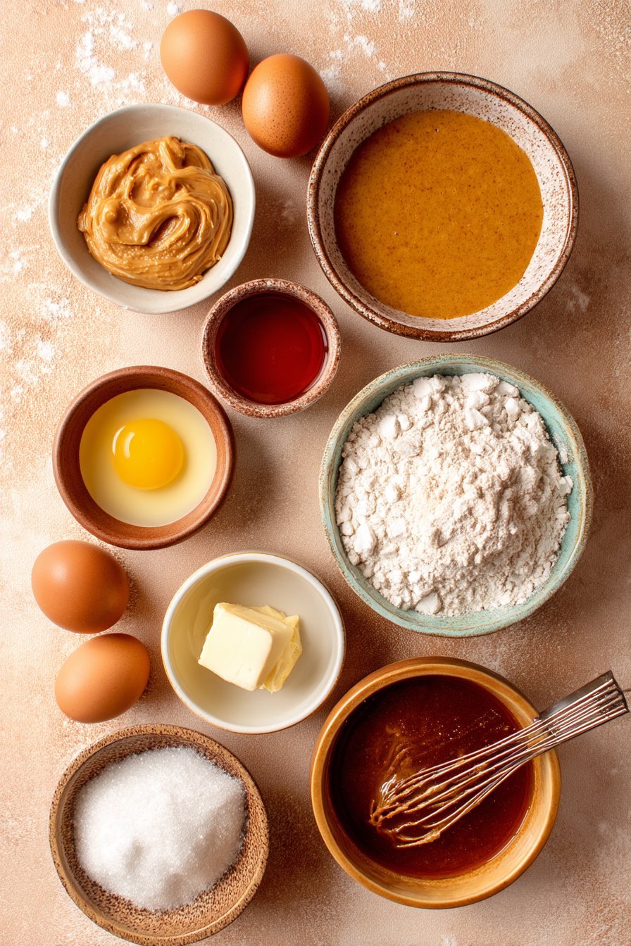 Mini Peanut Butter Bundt Cakes for Dogs instructions process