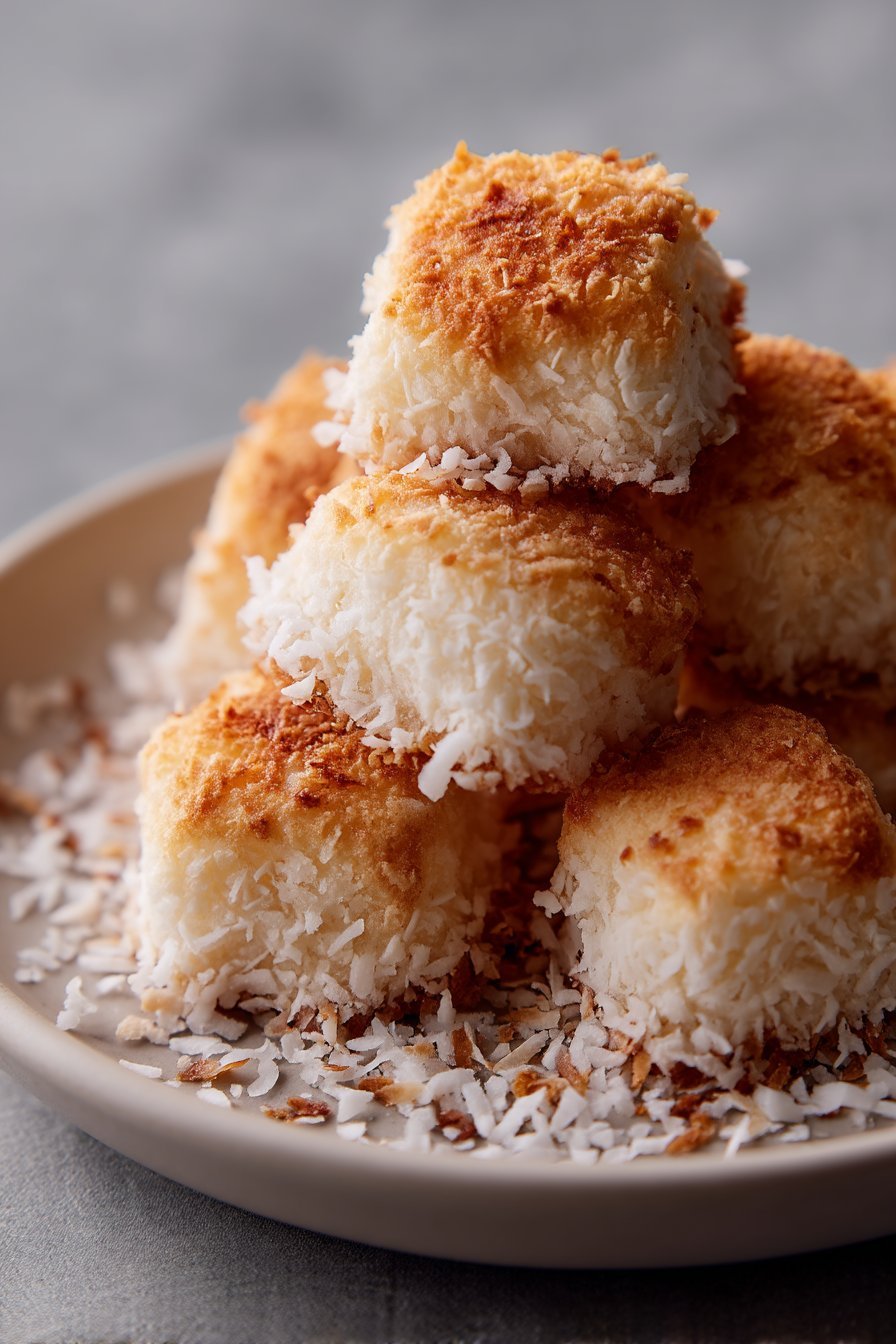 Coconut Oil Dog Treats serving