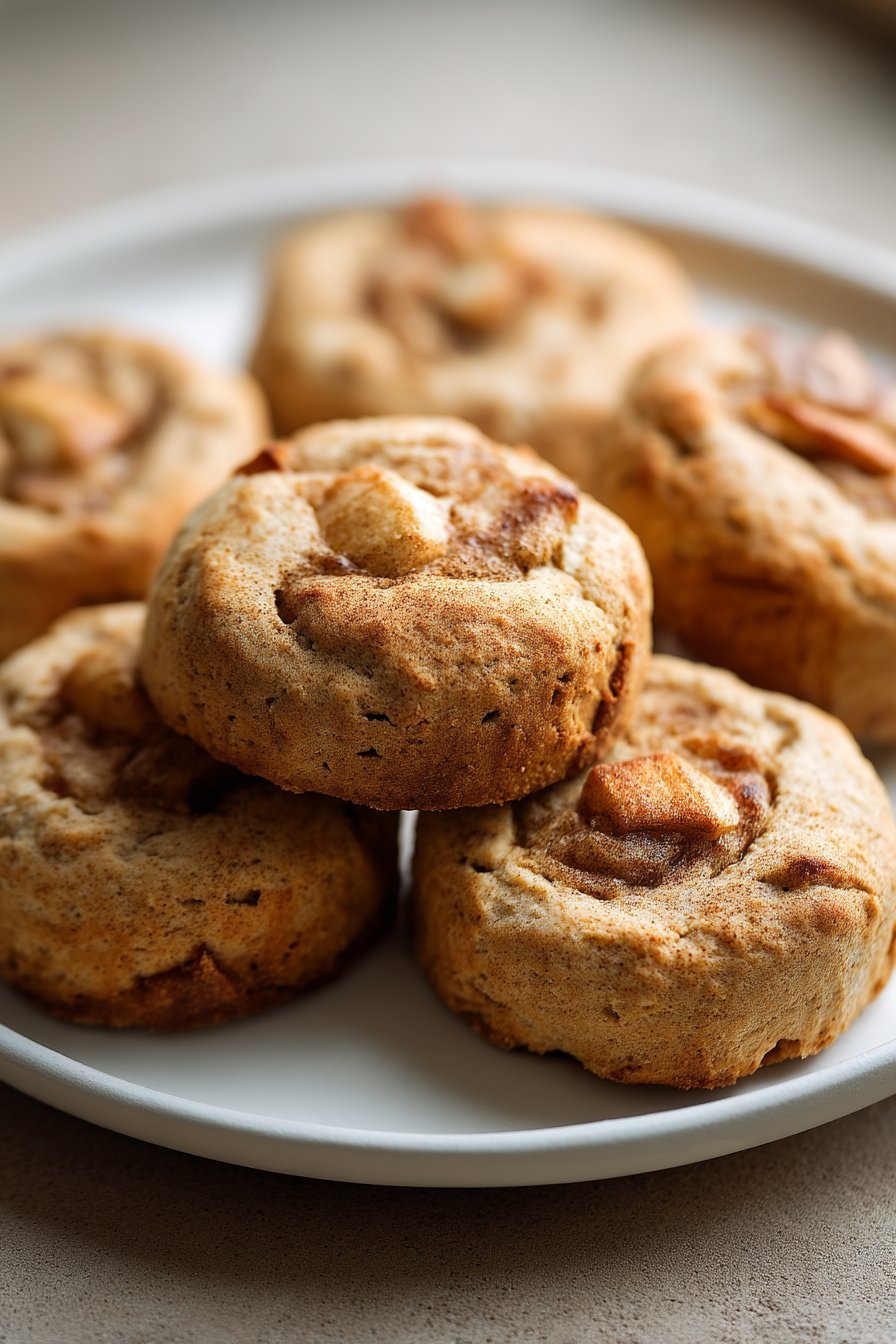 Apple Cinnamon Biscuits serving