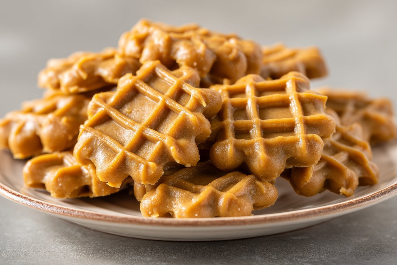 Crunchy Pumpkin Peanut Butter Wafers recipe card