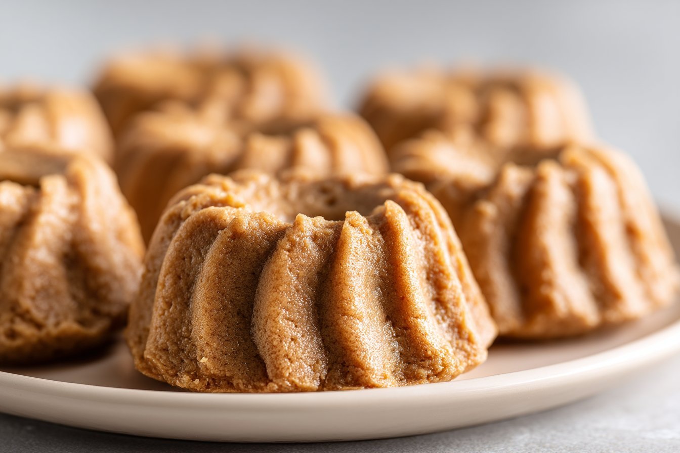 Peanut Butter Bundt Cakes recipe card