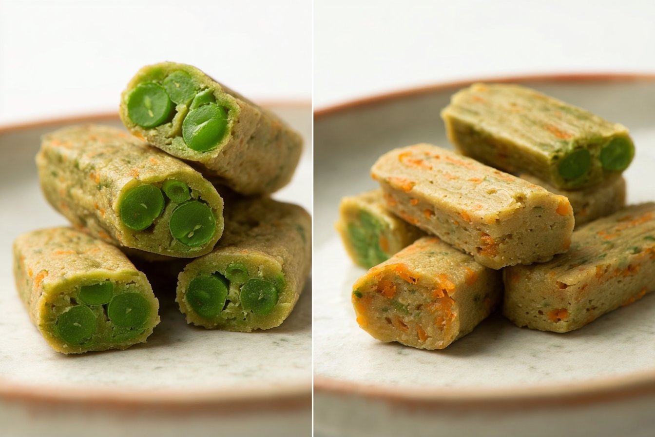 Green Bean Dog Treats recipe card