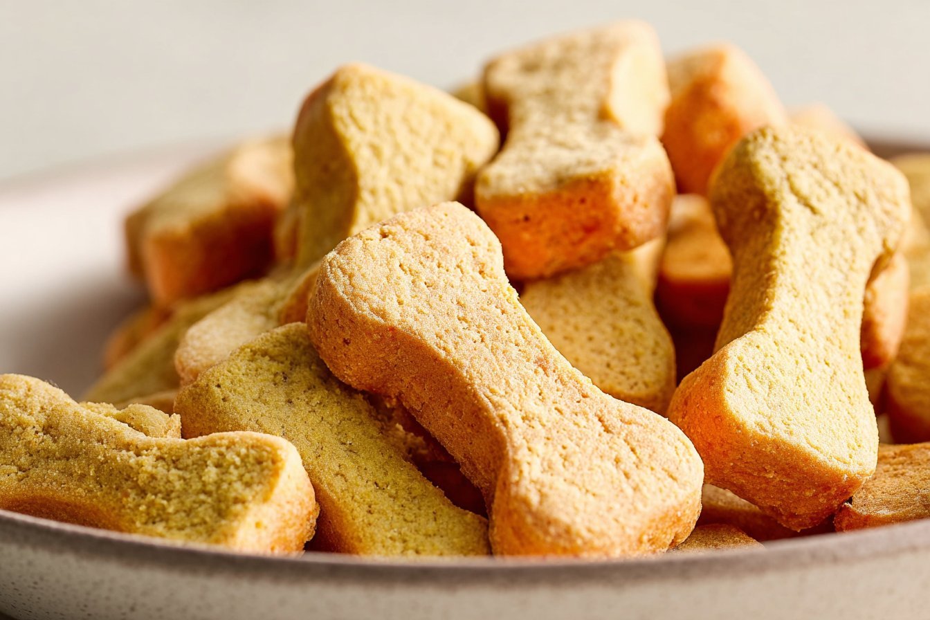 Banana Carrot Dog Treats recipe card