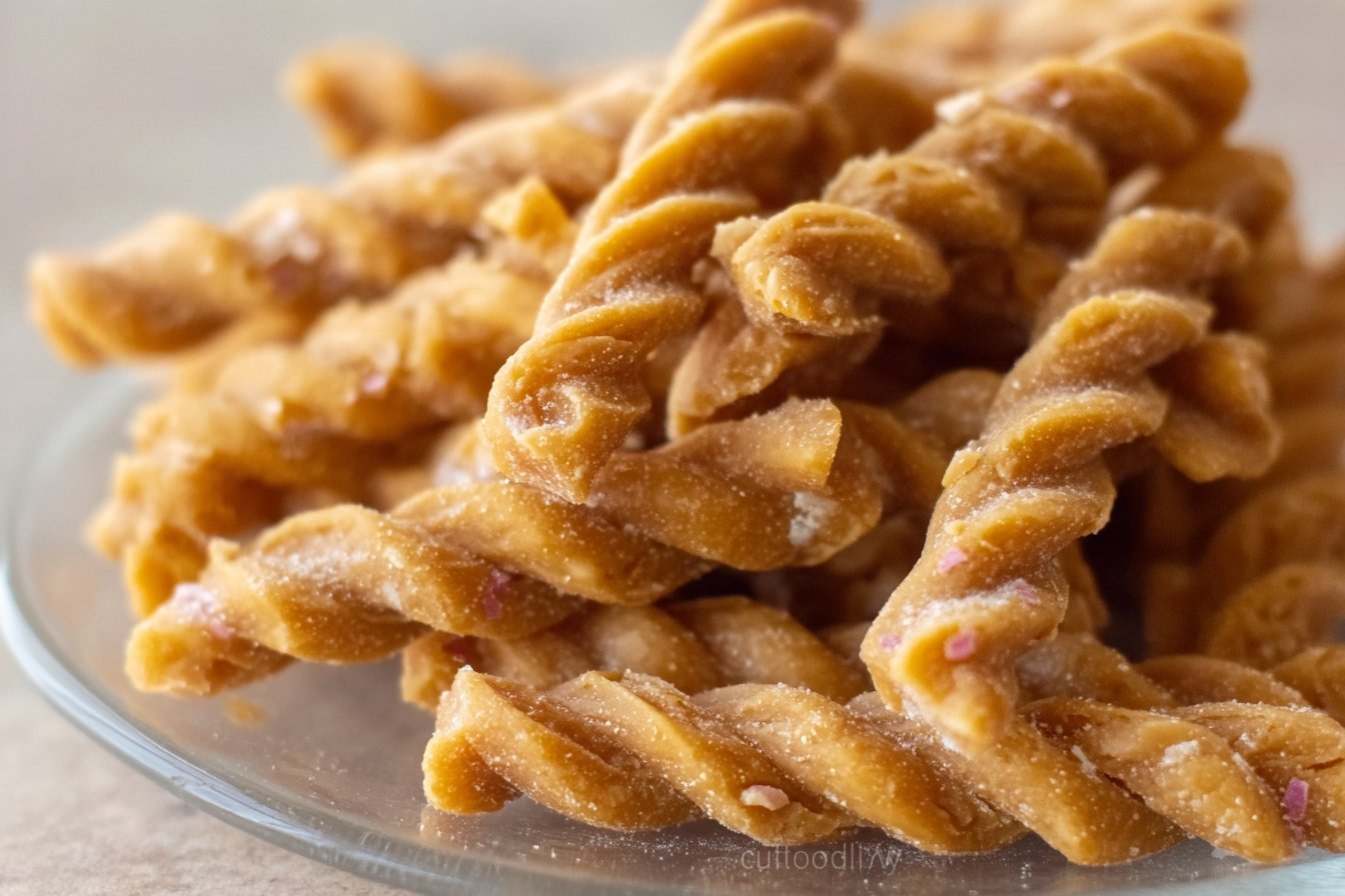 Peanut Butter Pumpkin Chew Twists for Dogs recipe card