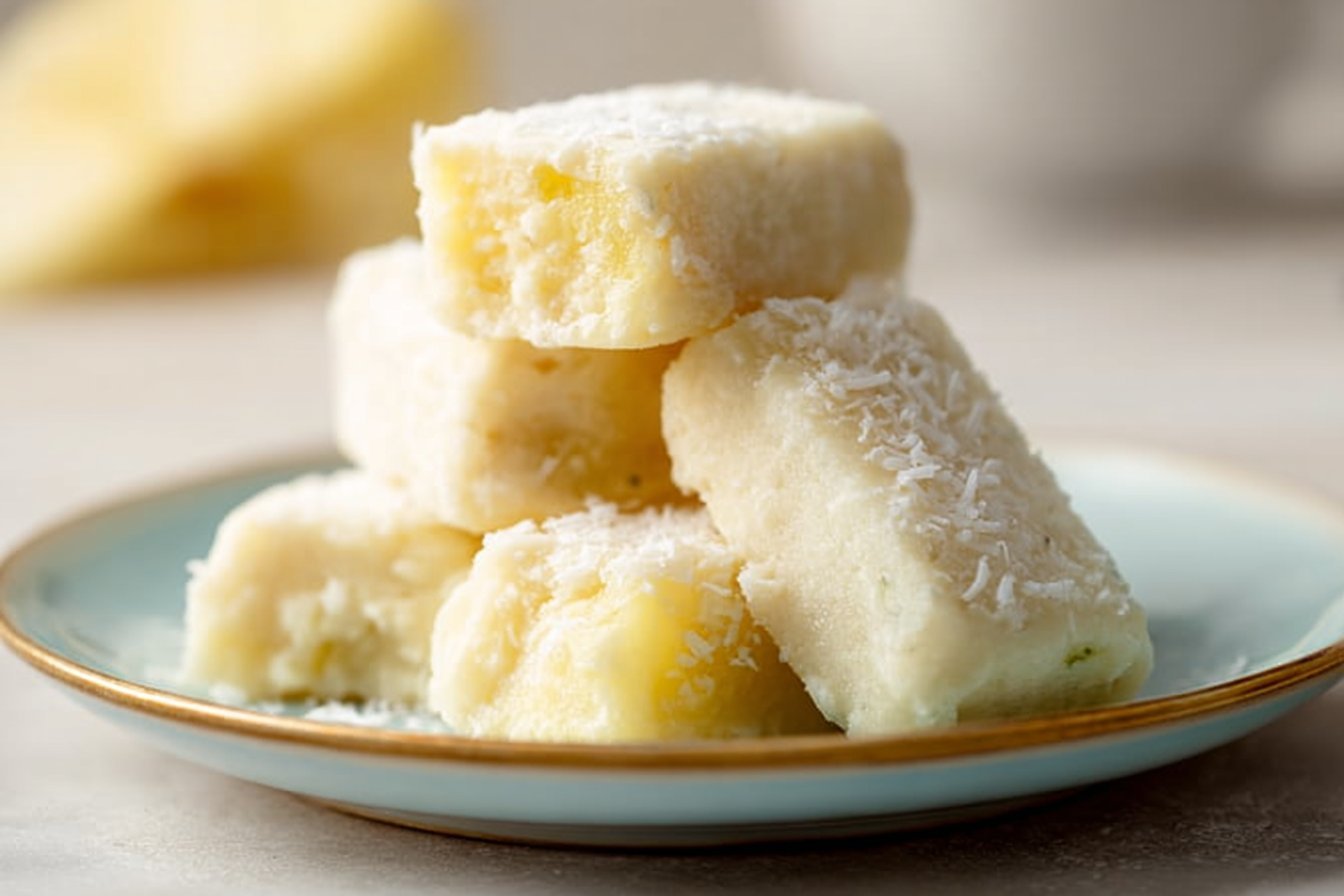Frozen Pineapple Coconut Dog Treat recipe card