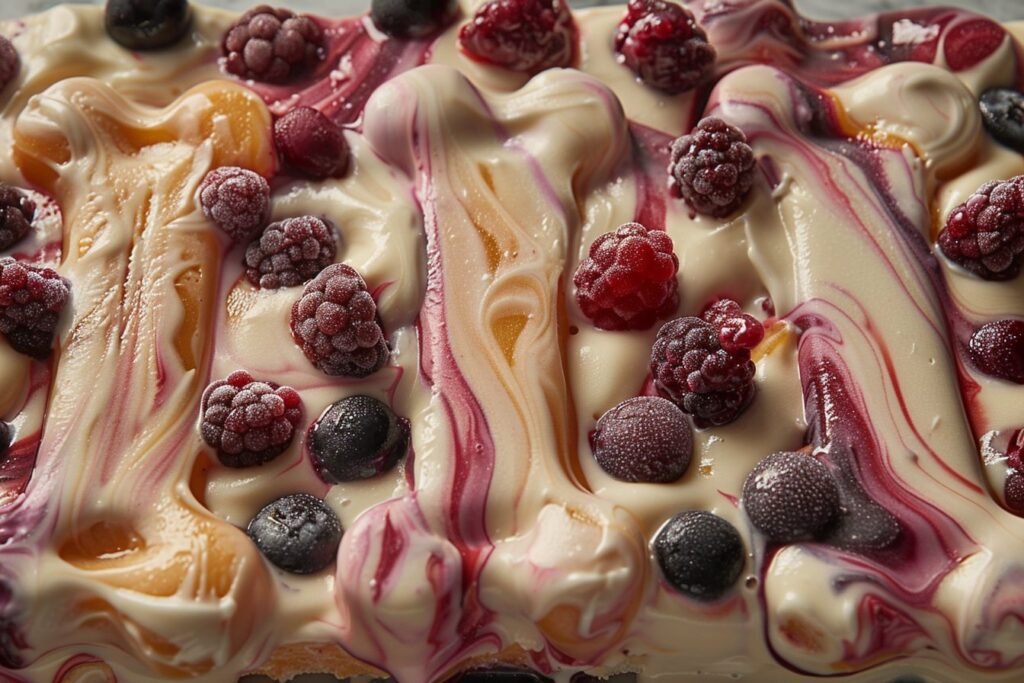 Berry Pumpkin Swirl Yogurt Bones for Dogs featured image