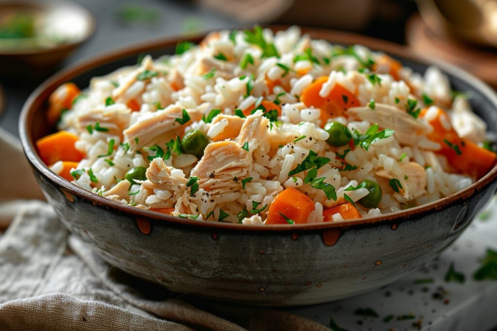 Chicken and Rice Dog Comfort Meal featured image