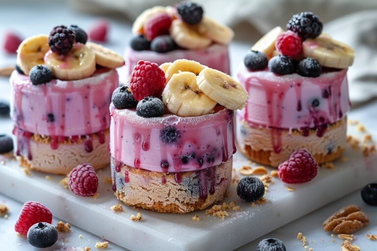 Banana Berry Frozen Dog Treats featured