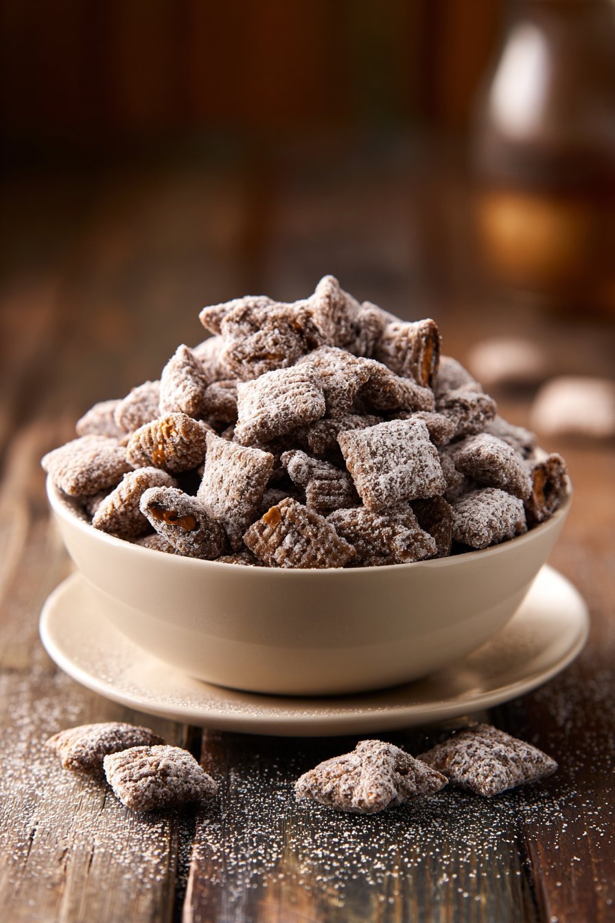 Butterfinger Puppy Chow serving