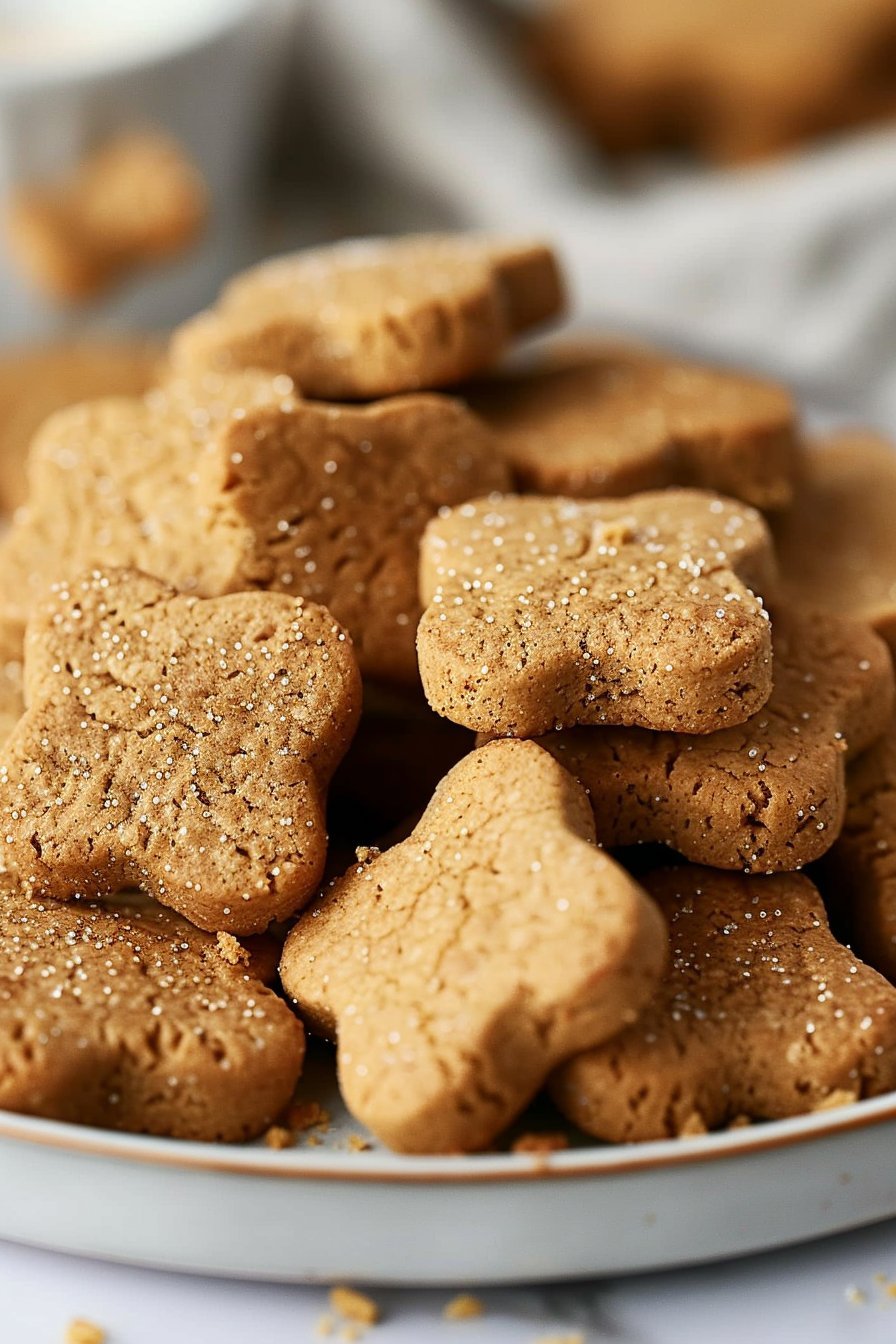 Homemade Chicken Broth Dog Biscuits – Tasty & Crunchy Treats serving image