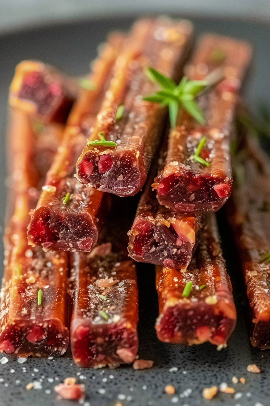 Apple & Cranberry Dog Dental Sticks Recipe for Fresh Breath serving