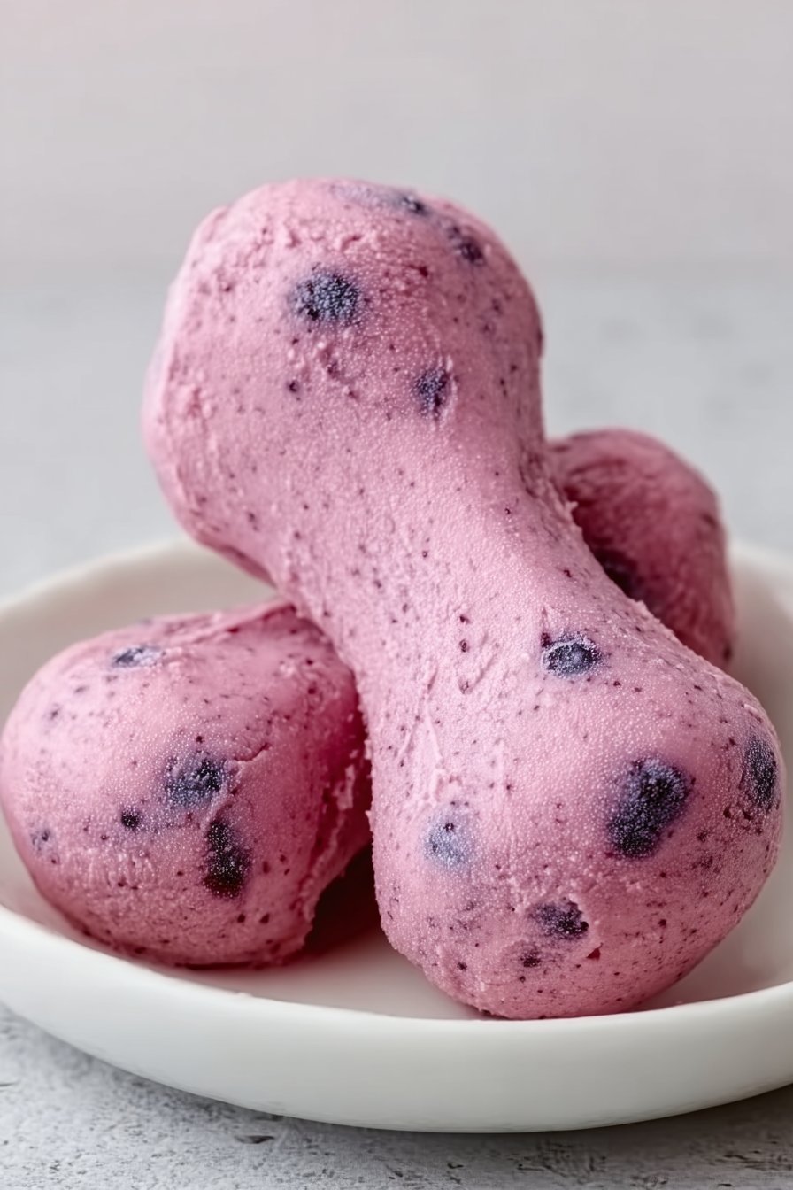 Berry Yogurt Frozen Bones serving
