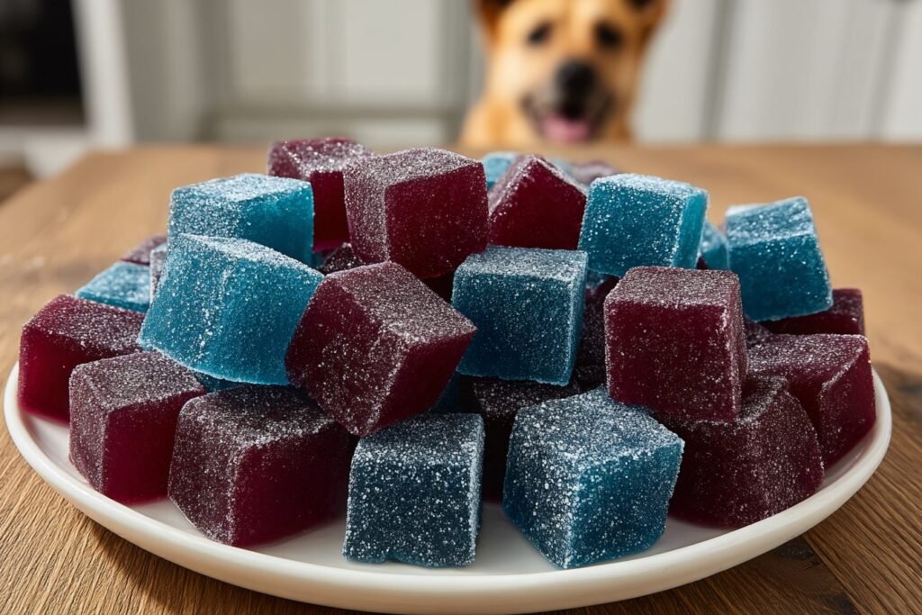 Blueberry & Coconut Gummies for Dogs featured