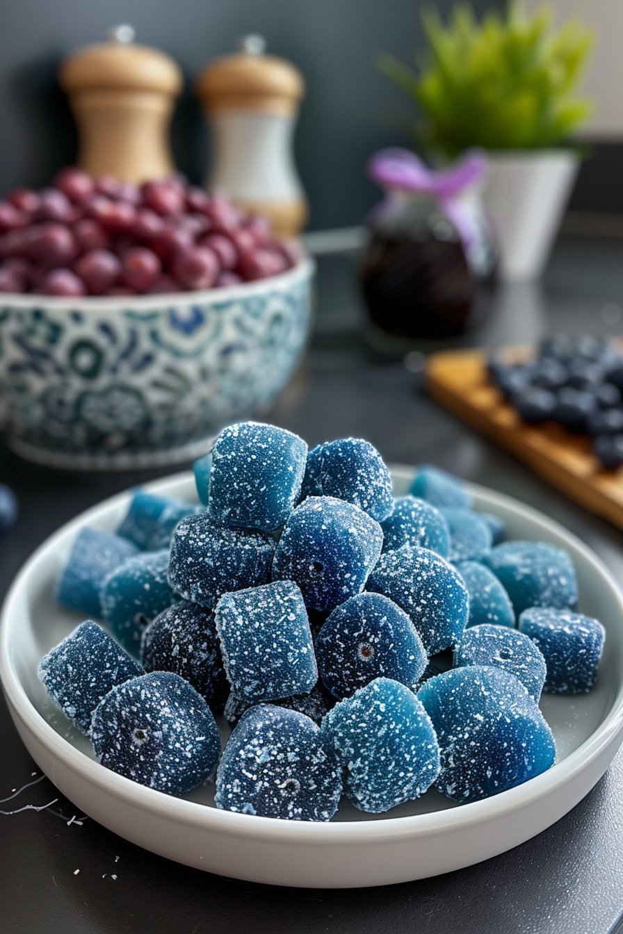 Blueberry & Coconut Gummies for Dogs serving image