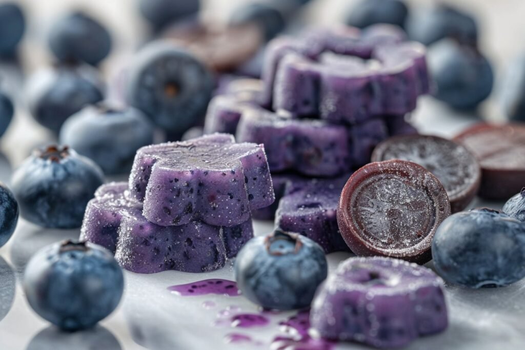 Blueberry Yogurt Paw Treats for Dogs featured image