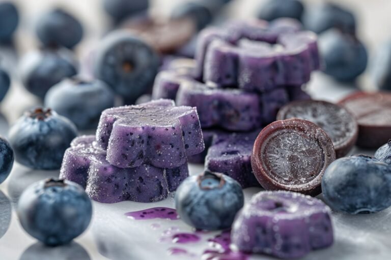 Blueberry Yogurt Paw Treats for Dogs featured image