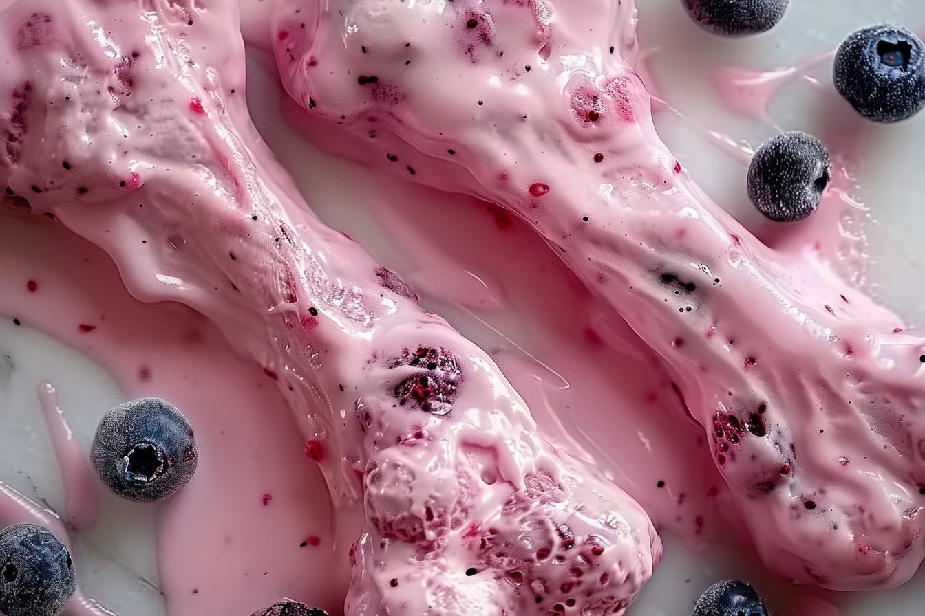 Berry Yogurt Frozen Bones Recipe for Dogs recipe card