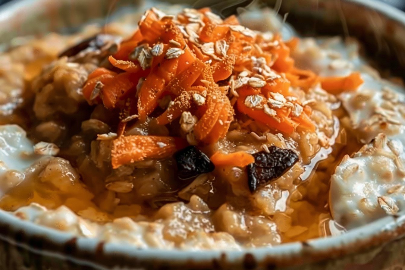 Carrot and Oatmeal Doggie Breakfast: An Incredible 7-Step Recipe for ... recipe card